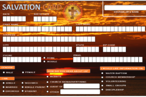 GNLC Salvation Card