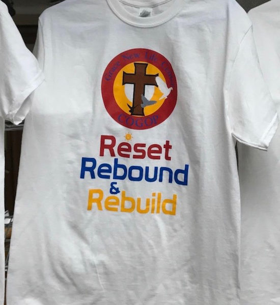 Reset, Rebound, Rebuild - T-Shirts - Front